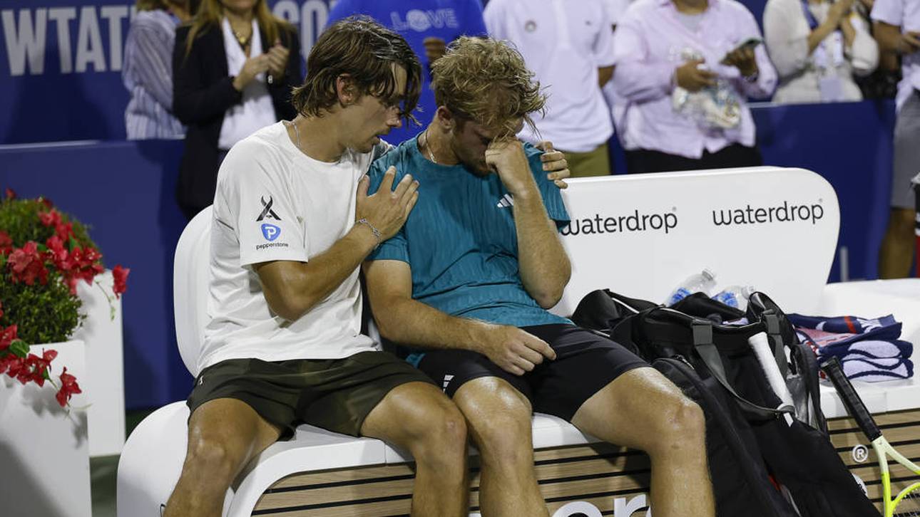 Alex De Minaur gewann das Turnier in Washington und tröstete Gegner Alejandro Davidovich Fokina hinterher