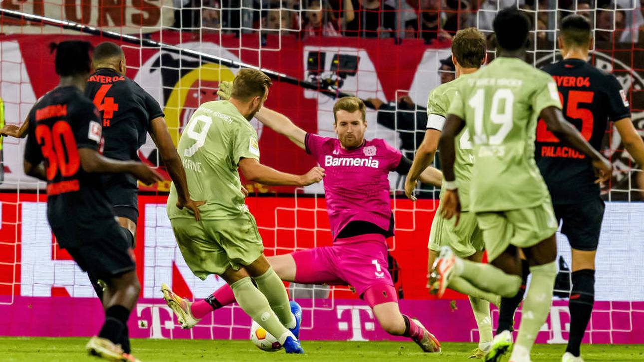 Lukas Hradecky hat dem FC Bayern das Leben schwer gemacht