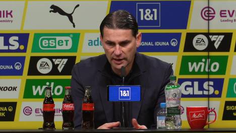 Nach dem schnell verspielten 2:0-Vorsprung fühlt sich Gladbachs Trainer Gerardo Seoane an die vergangenen Wochen erinnert.