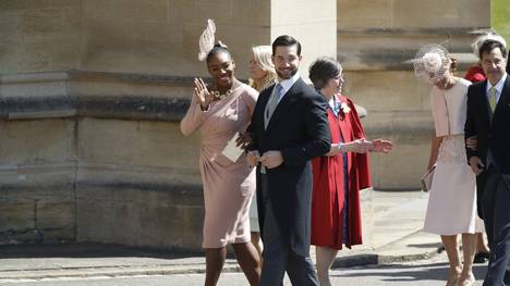 Serena Williams nahm kürzlich an den Hochzeitsfeierlichkeiten von Prince Harry teil