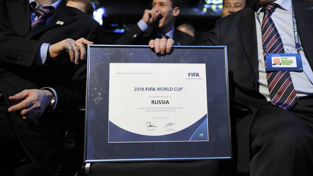 FIFA-Wahl: Russland unbeeindruckt