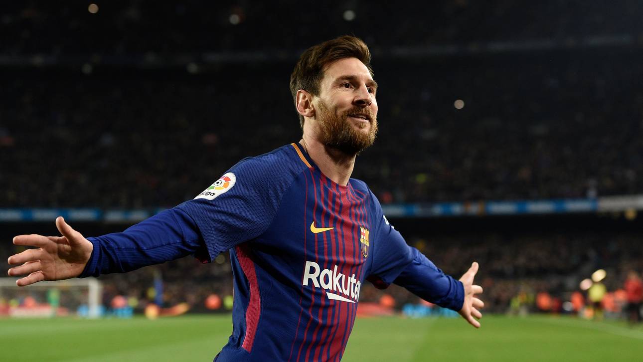 Messis famose Quote im Camp Nou