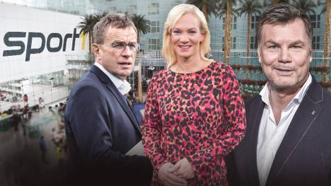Der CHECK24 Doppelpass vom 15.11. mit Ralf Rangnick, ehemaliger Sportdirektor und Trainer bei RB Leipzig sowie Bibiana Steinhaus, ehemalige FIFA-Schiedsrichterin.