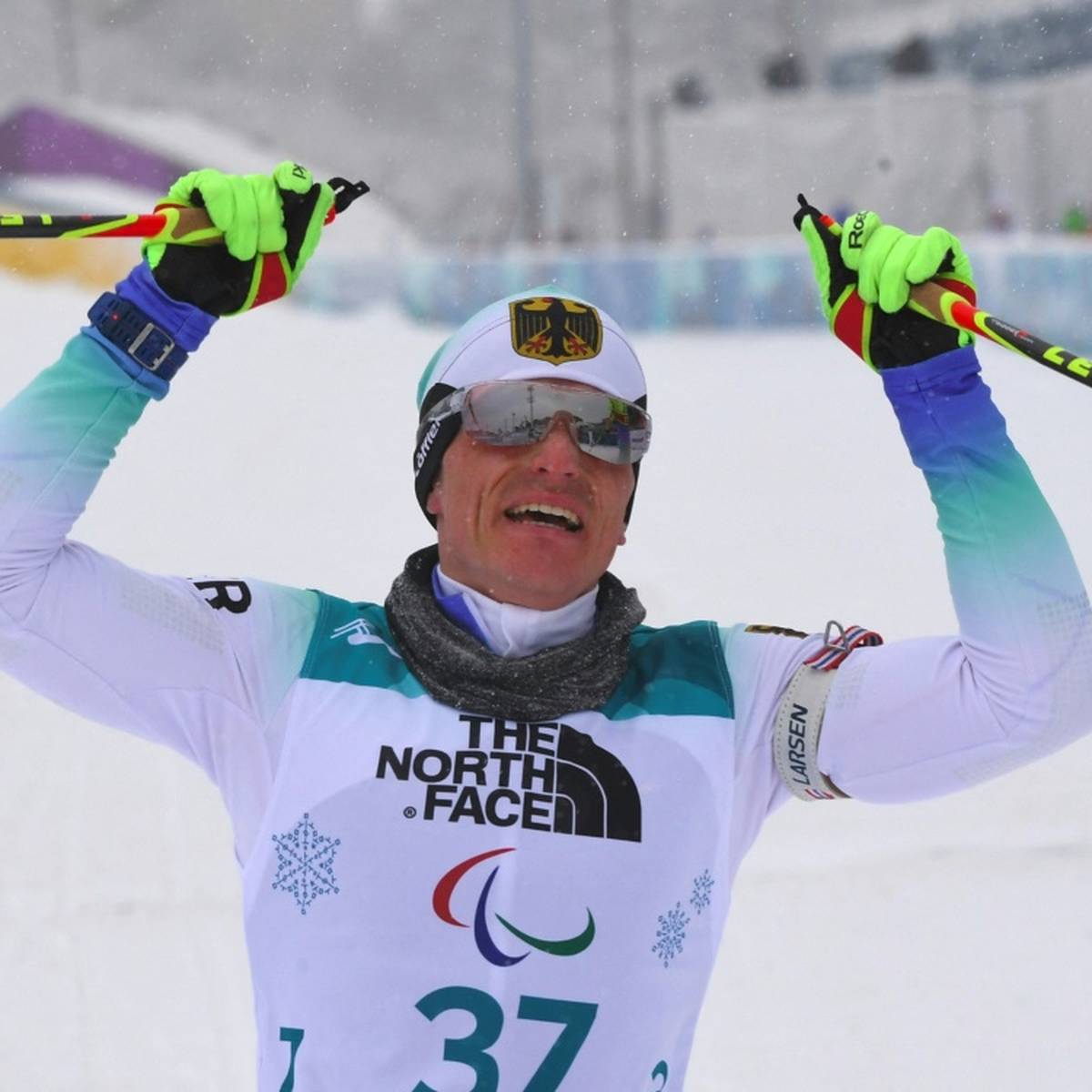 Das deutsche Team hat gleich am ersten Tag der World Para Snowsports Championships die erste Medaille gewonnen. 