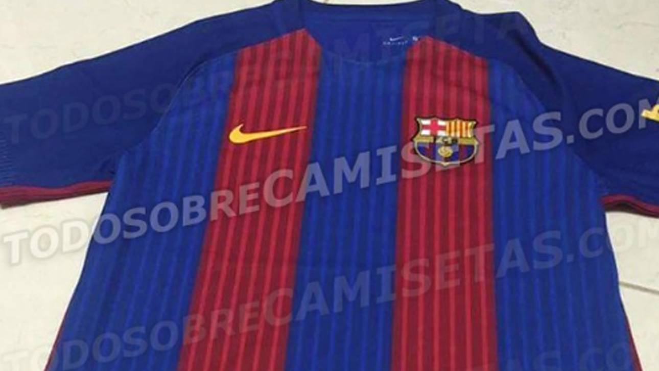 Neues Barca-Trikot aufgetaucht