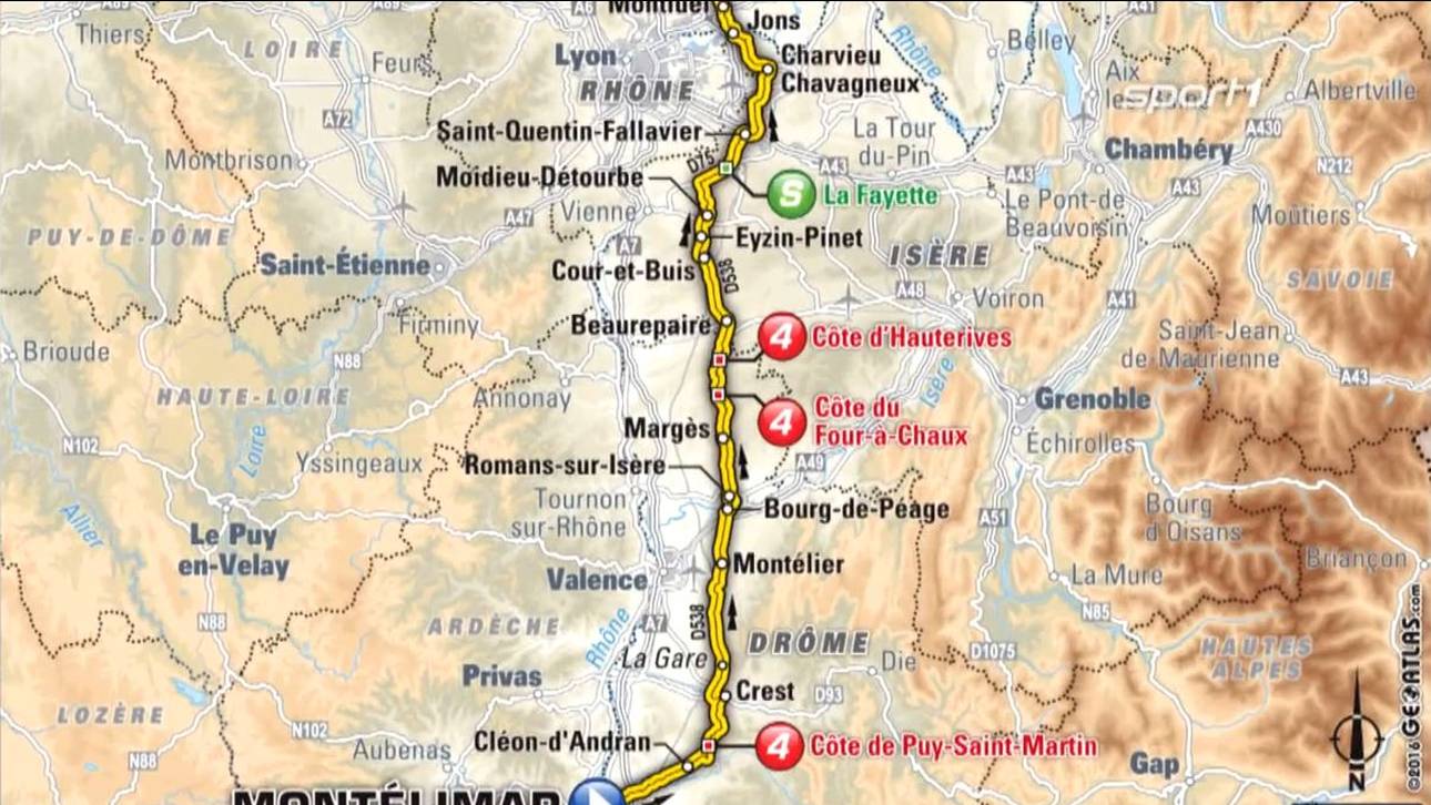 14. Etappe: Hügelige Schwerstarbeit