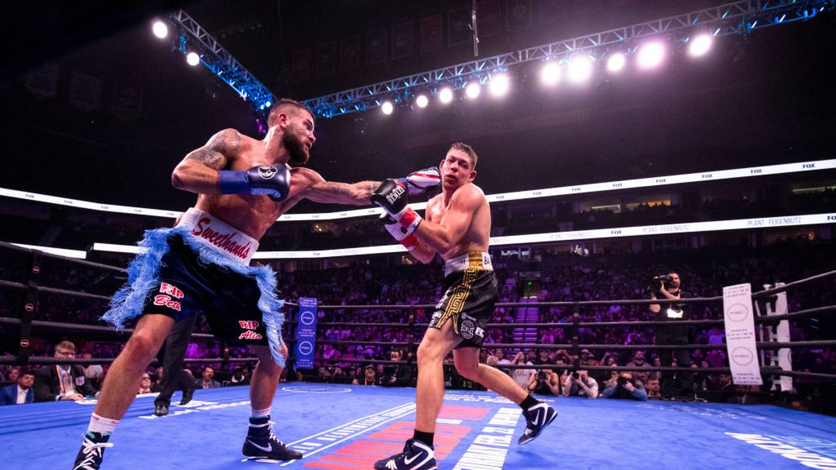 Feigenbutz wird in dieser Phase stark in die Defensive gedrängt, beweist aber Nehmerqualitäten