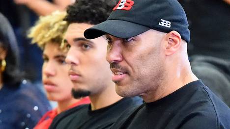 Die Ball-Familie: LaMelo, LiAngelo und Vater LaVar Ball 