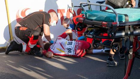 Fabio Jakobsen stürzte bei der Polen-Rundfahrt nach gegnerischer Einwirkung schwer