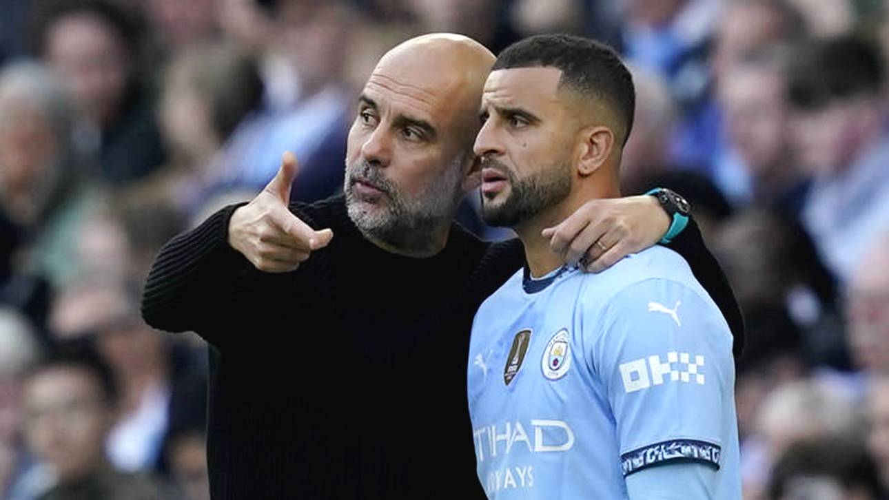 Pep Guardiola spricht über den wechselwilligen Kyle Walker