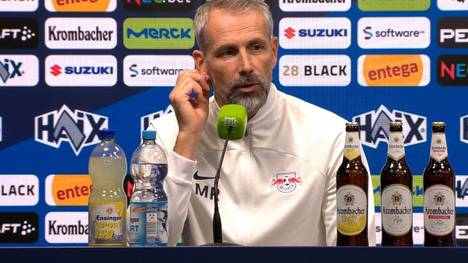 Der Jubel von Lois Openda nach seinem Treffer bei Darmstadt 98 sorgt für leichte Irritationen. Von einer bewussten Provokation will Leipzig-Trainer Marco Rose aber nichts wissen.