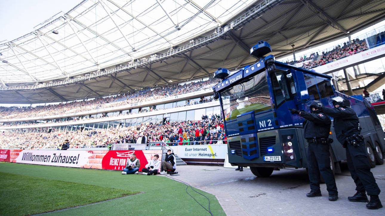 Chaotische Szenen in Hannover