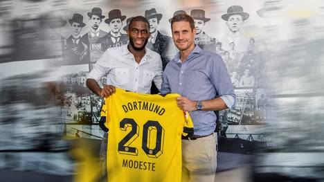 Anthony Modeste wechselt vom 1. FC Köln zum BVB. Im Abschiedsstatement schrieb er, dass er nicht wegen des Geldes, sondern wegen dem Traum, #ChampionsLeague zu spielen, wechsle.