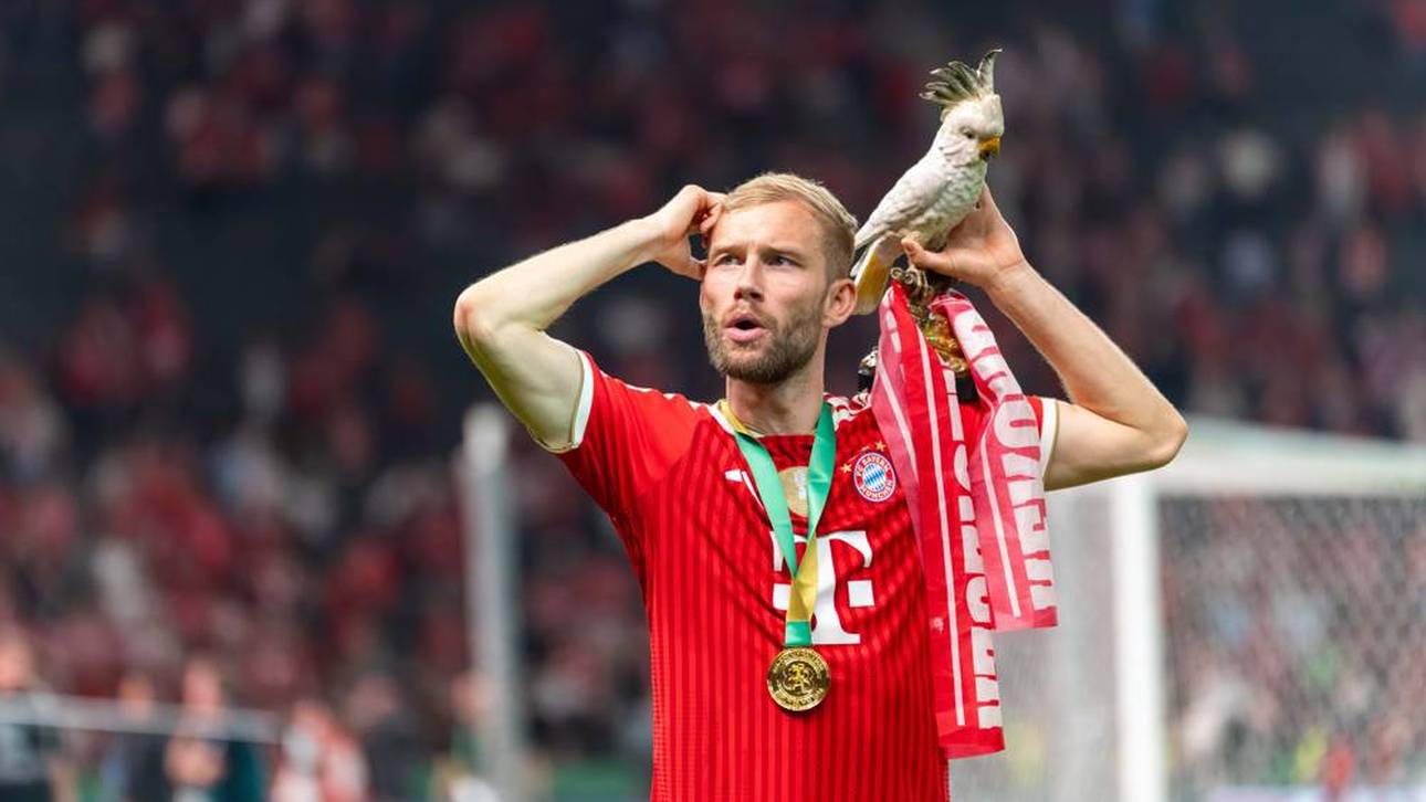 Konrad Laimer spielt seit 2023 beim FC Bayern