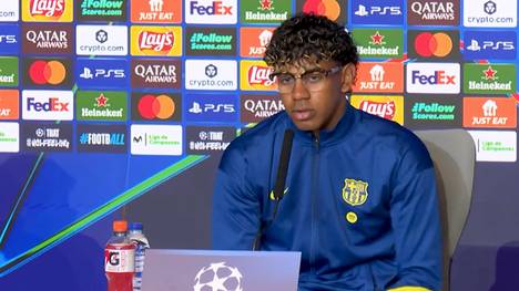 Lamine Yamal hat auf Social Media mit einem kryptischen Post auf sich aufmerksam gemacht. Auf einer Pressekonferenz erklärt sich der Barca-Superstar. 