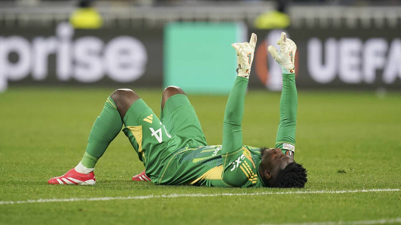 André Onana patzte in Lyon schwer