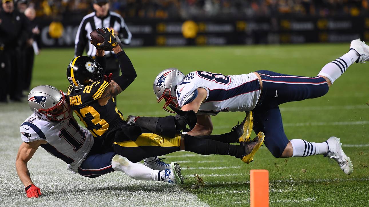 Patriots stellen sich selbst ein Bein