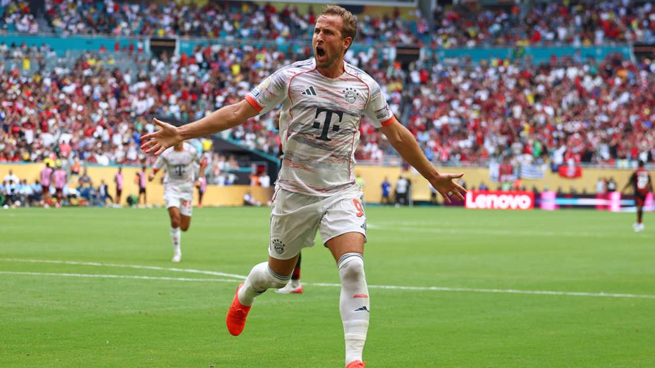 Harry Kane erzielte gegen Flamengo einen Doppelpack
