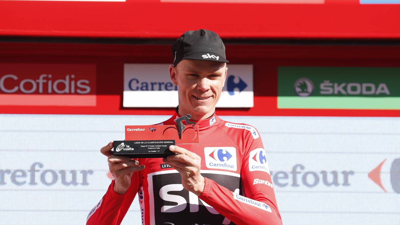 Froome fährt ins Rote Trikot