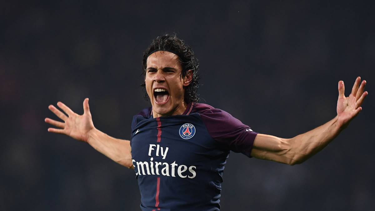 PLATZ 7: Edinson Cavani (Paris Saint-Germain, Frankreich) mit 56 Punkten (28 Tore)