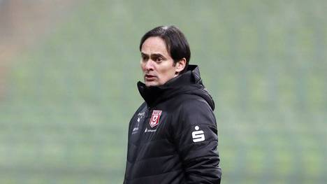 Hallescher FC Trainer Florian Schnorrenberg