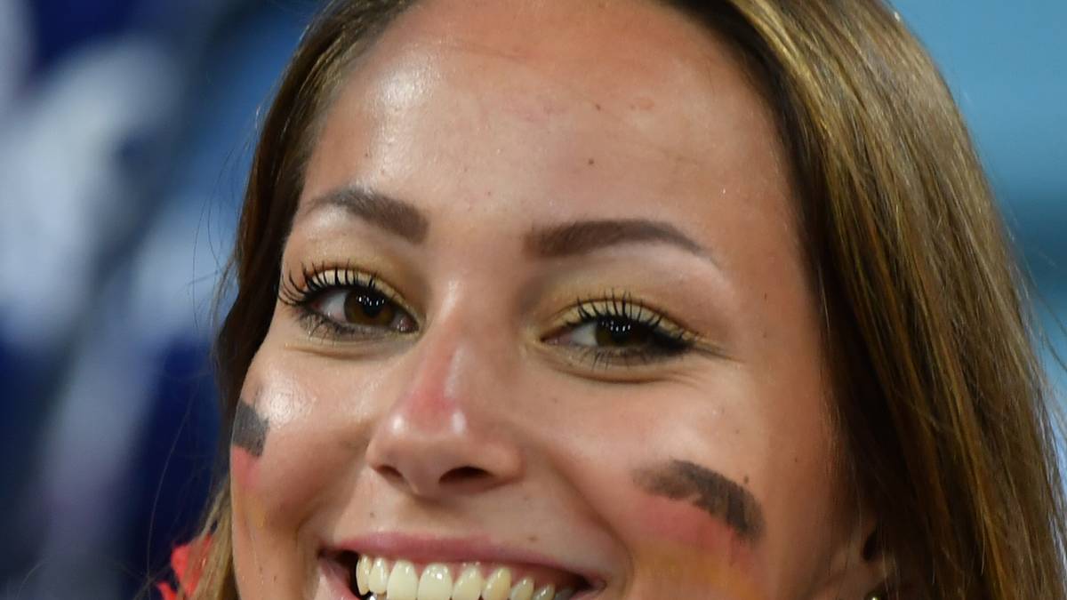 Am Ende bekommen die deutschen Fans ihr Lächeln gar nicht mehr aus dem Gesicht