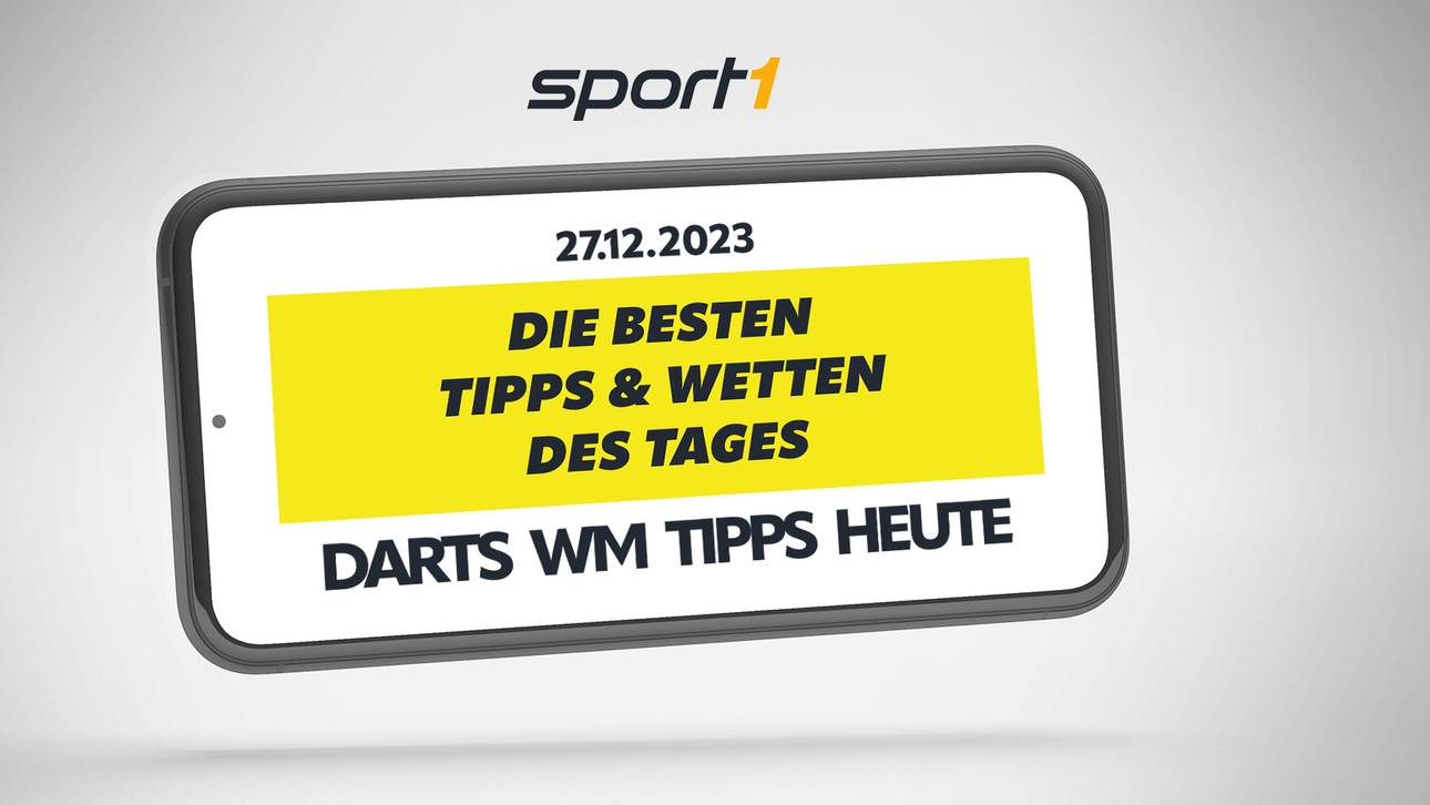 Darts WM Tipps heute – Experten Tipps für die Duelle am 27.12.2023