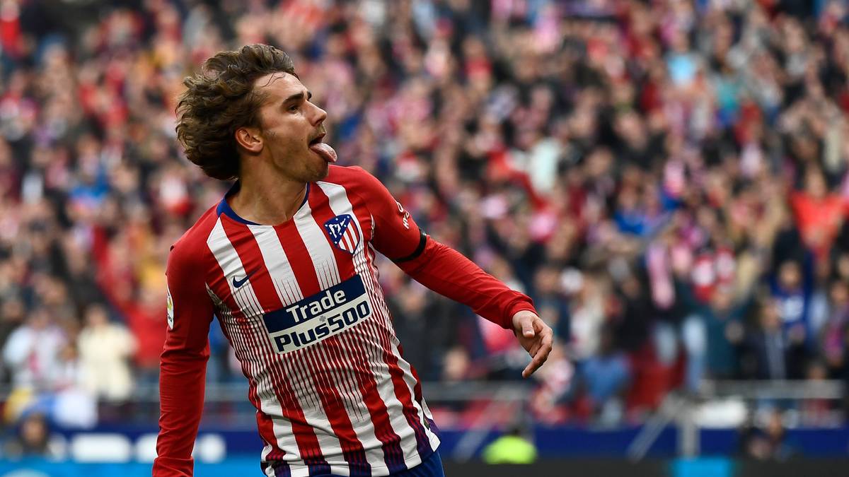 PLATZ 4 - ANTOINE GRIEZMANN (Atletico Madrid, 44,5 Mio.): Seine Treue zu Atletico lässt sich der Franzose fürstlich entlohnen. Griezmann ist einer von drei Profis aus La Liga in den Top 5