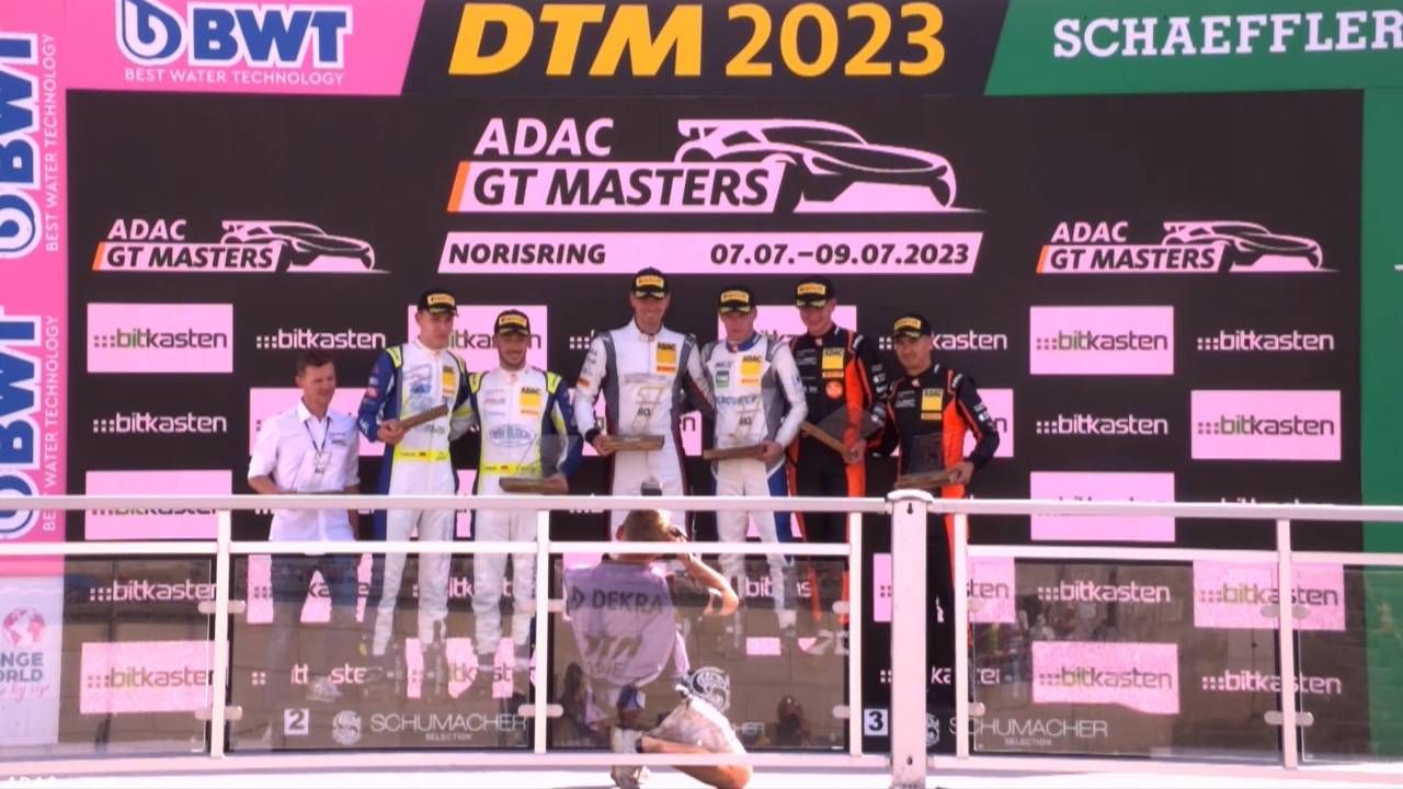 ADAC GT Masters: Jannes Fittje und Nico Menzel gewinnen für Huber Motorsport