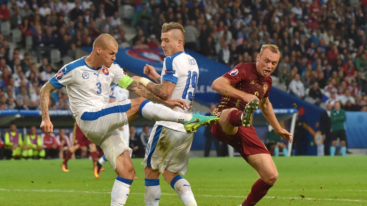 Slowaken lässt Englands Sturm kalt