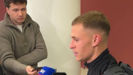 Joshua Kimmich kommt zu einem überraschenden Entschluss, als er über den Platzverweis gegen Manuel Neuer spricht.