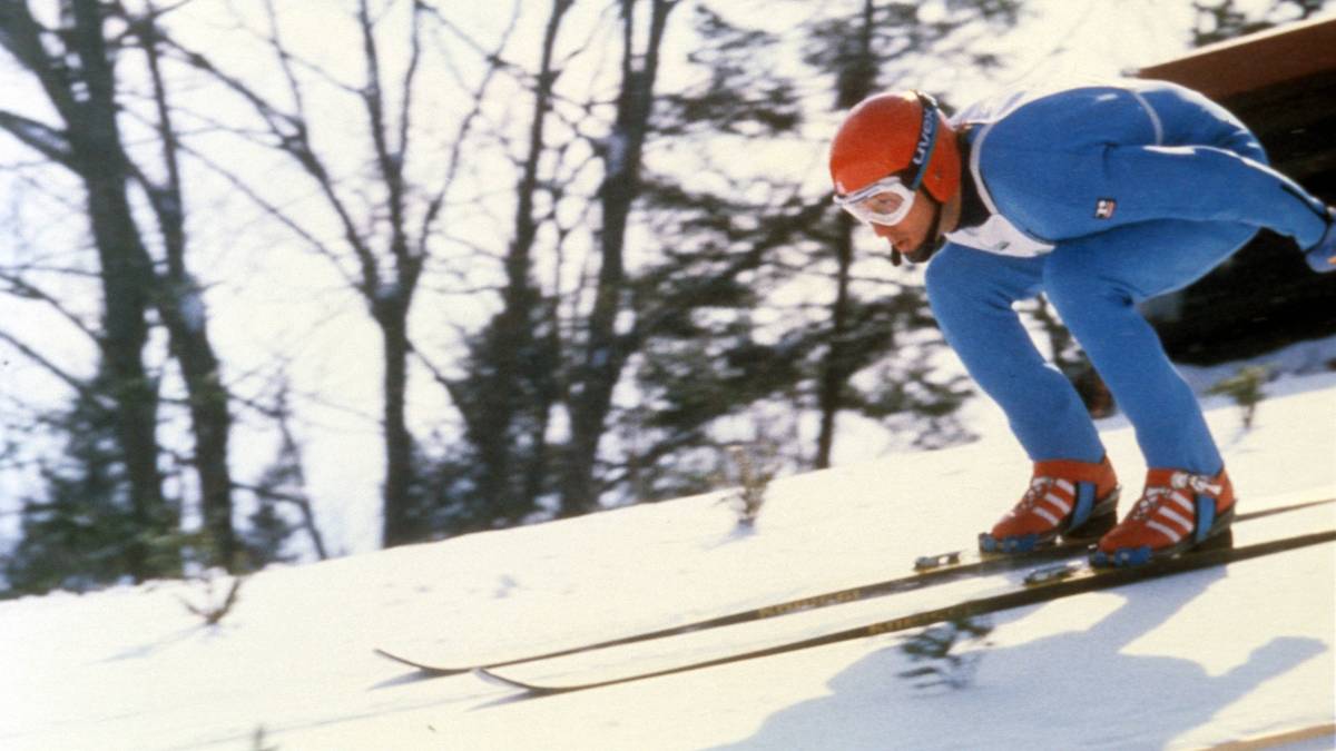 1980 in Lake Placid: Kombinierer Urban Hettich (BRD)