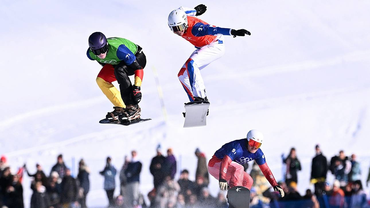 Leon Ulbricht (l.) überzeugte in Livigno