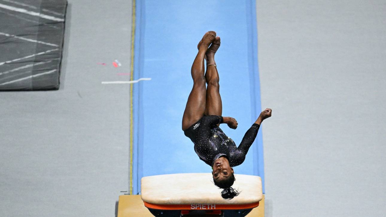 Comeback! Was Superstar Biles plant