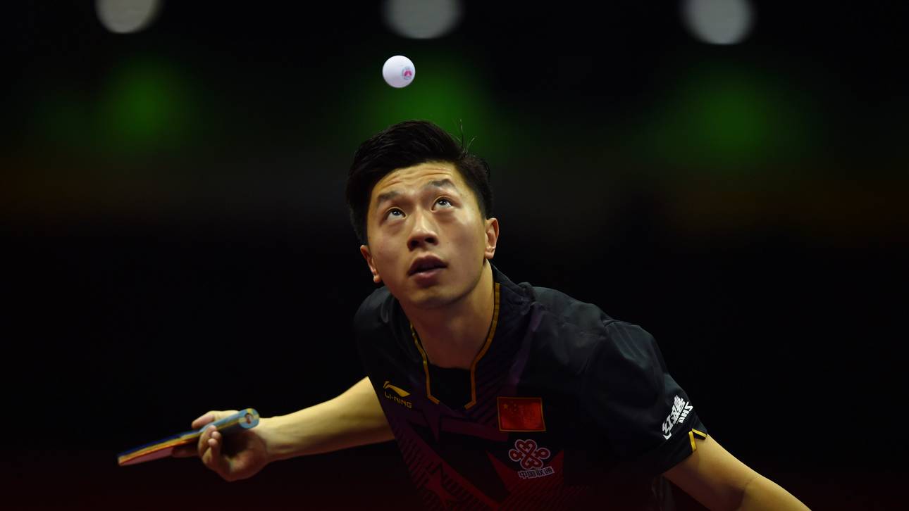 Boll-Partner Ma Long im Finale