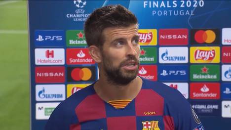 Gerard Piqué fordert nach der krachenden Niederlage gegen den FC Bayern Veränderungen im Klub. Sich selbst schließt das Klub-Urgestein davon nicht aus.