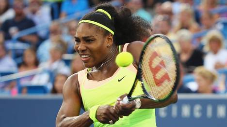 Serena Williams beim Tennis-Turnier in Cincinnati