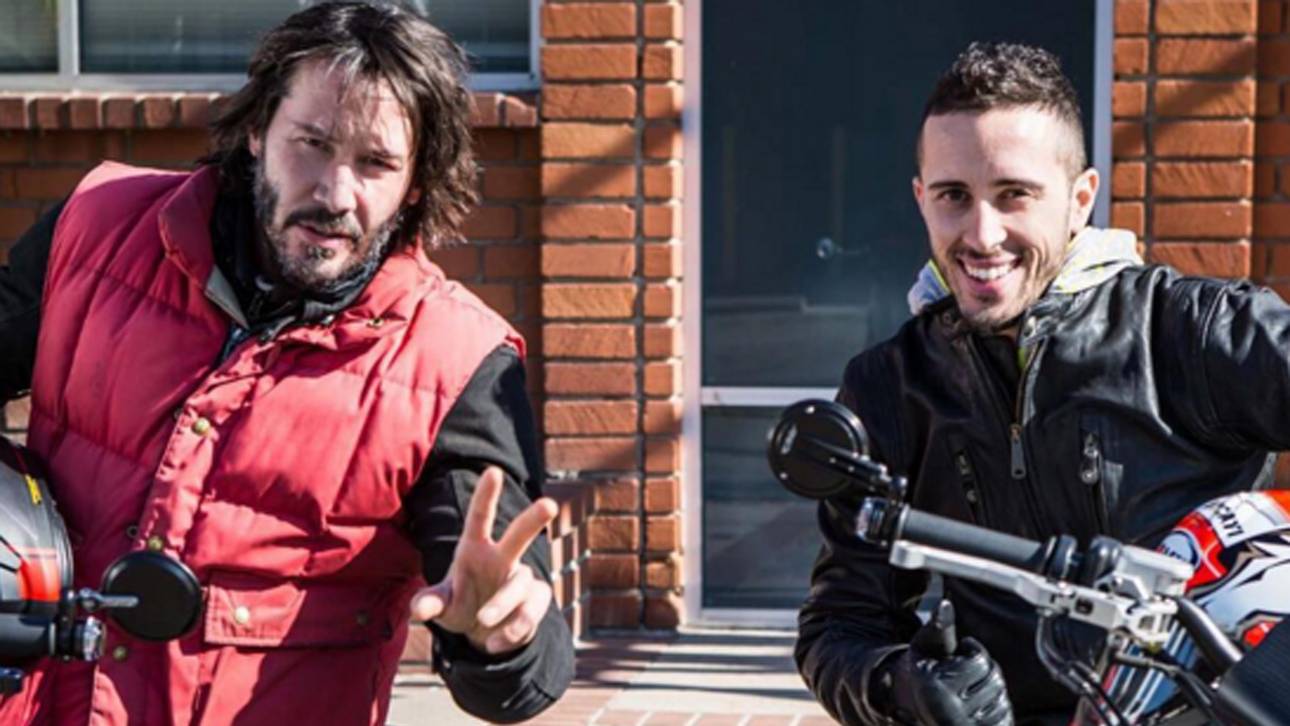 MotoGP-Pilot cruist mit Hollywood-Star