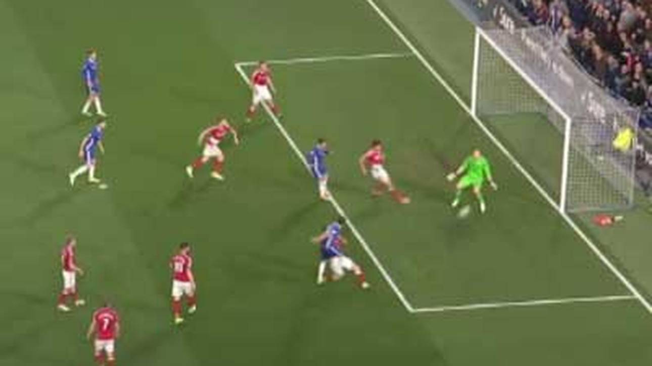 Video: Chelsea verteilt Beinschüsse