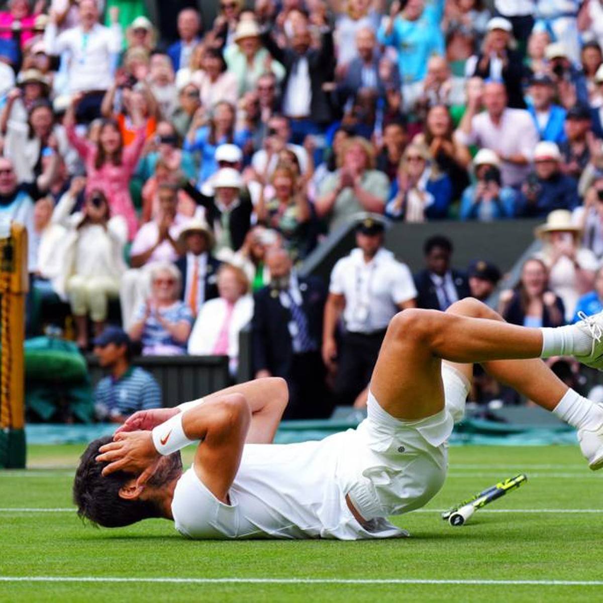 Irres Wimbledon-Finale! Alcaraz vermasselt Djokovic-Rekord