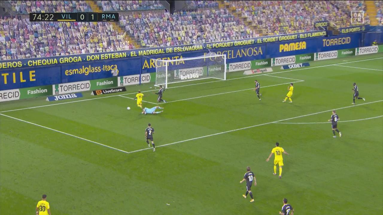 FC Villareal - Real Madrid (1:1): Tore und Highlights | La Liga