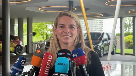 Die DFB-Sportdirektorin Nia Künzer spricht nach dem Aus im Halbfinale gegen Spanien über den Matchplan, die Widerstände, das Trainerteam und Zukunftspläne.