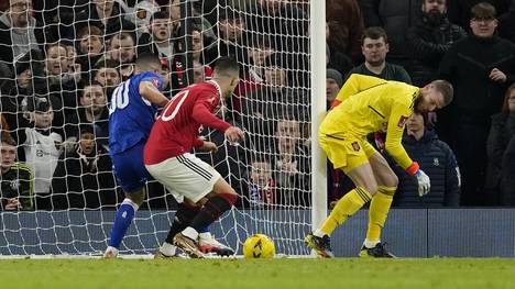 David de Gea patzt im Tor von Manchester United übel