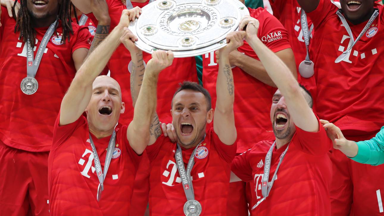 Bayern holt Titel mit Robbery-Toren