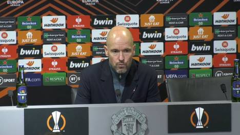 Nach der zwischenzeitlichen Suspendierung kämpfte sich Cristiano Ronaldo in den Kader zurück und machte ein Tor. United-Trainer Erik ten Hag ist voll des Lobes für den 37-Jährigen. 