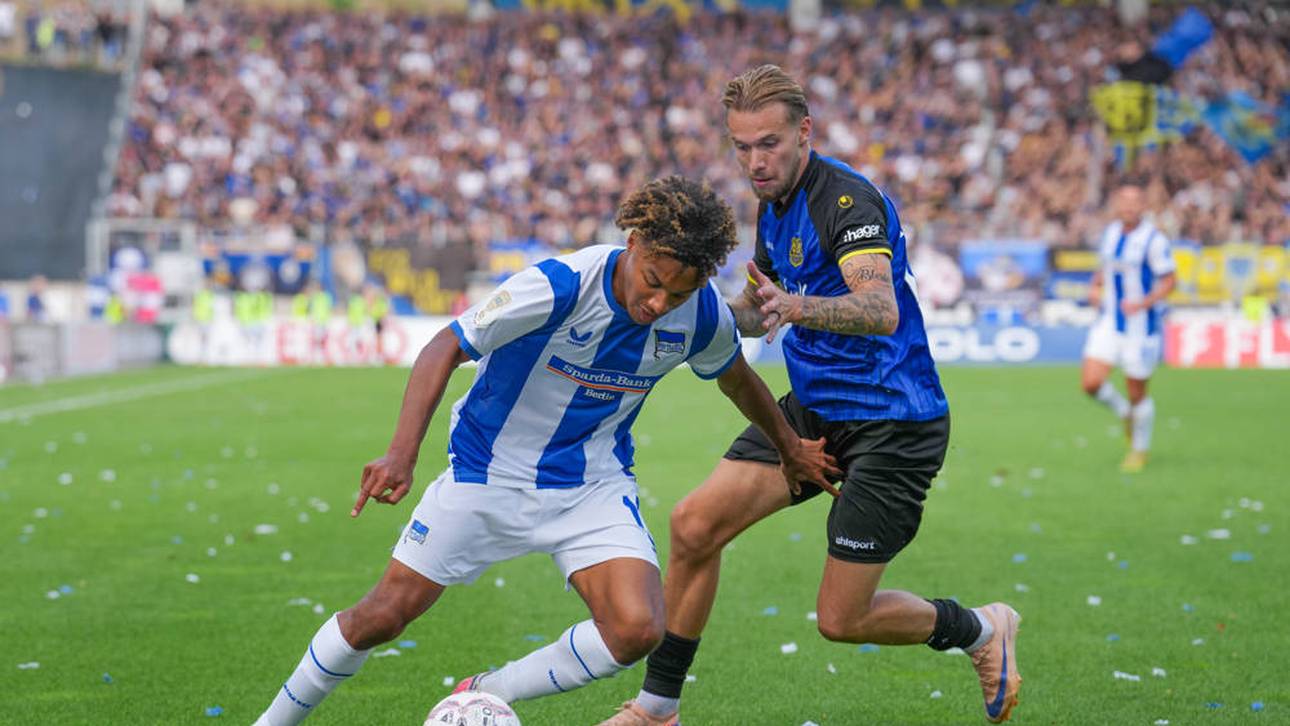 Hertha nach Elfer-Drama weiter