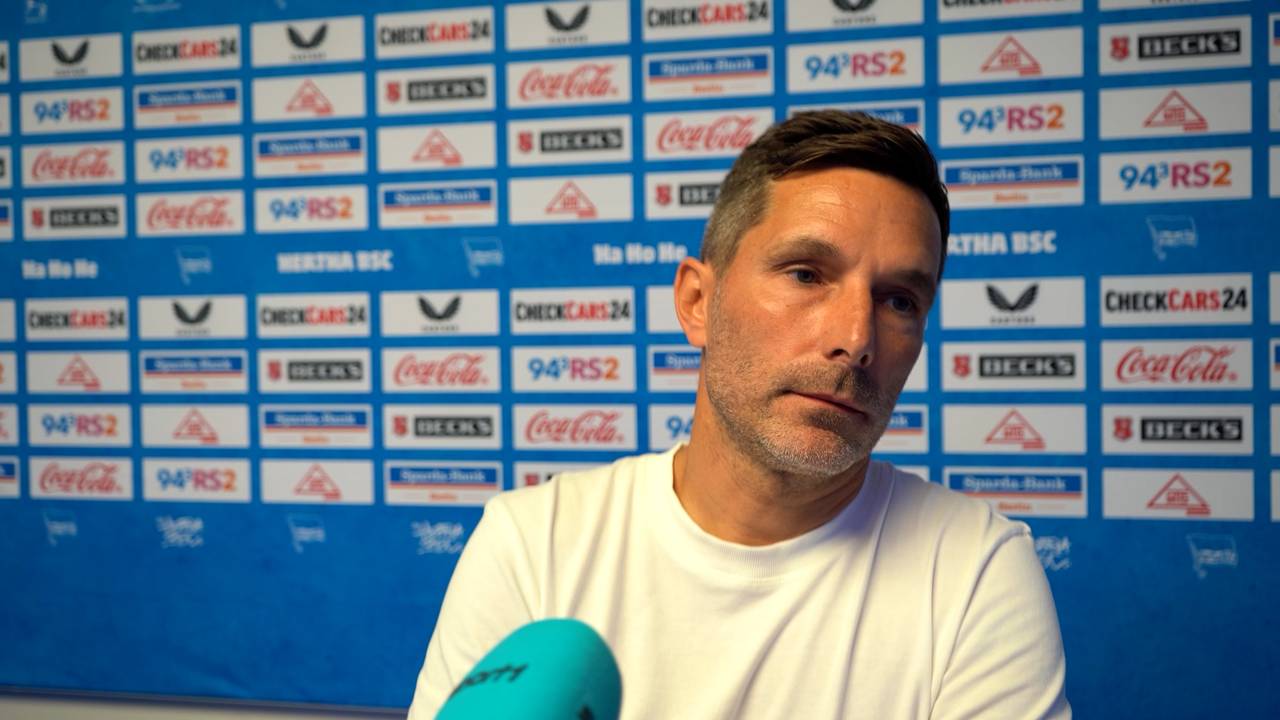Fehlstart? Hertha-Coach Leitl will nichts davon hören