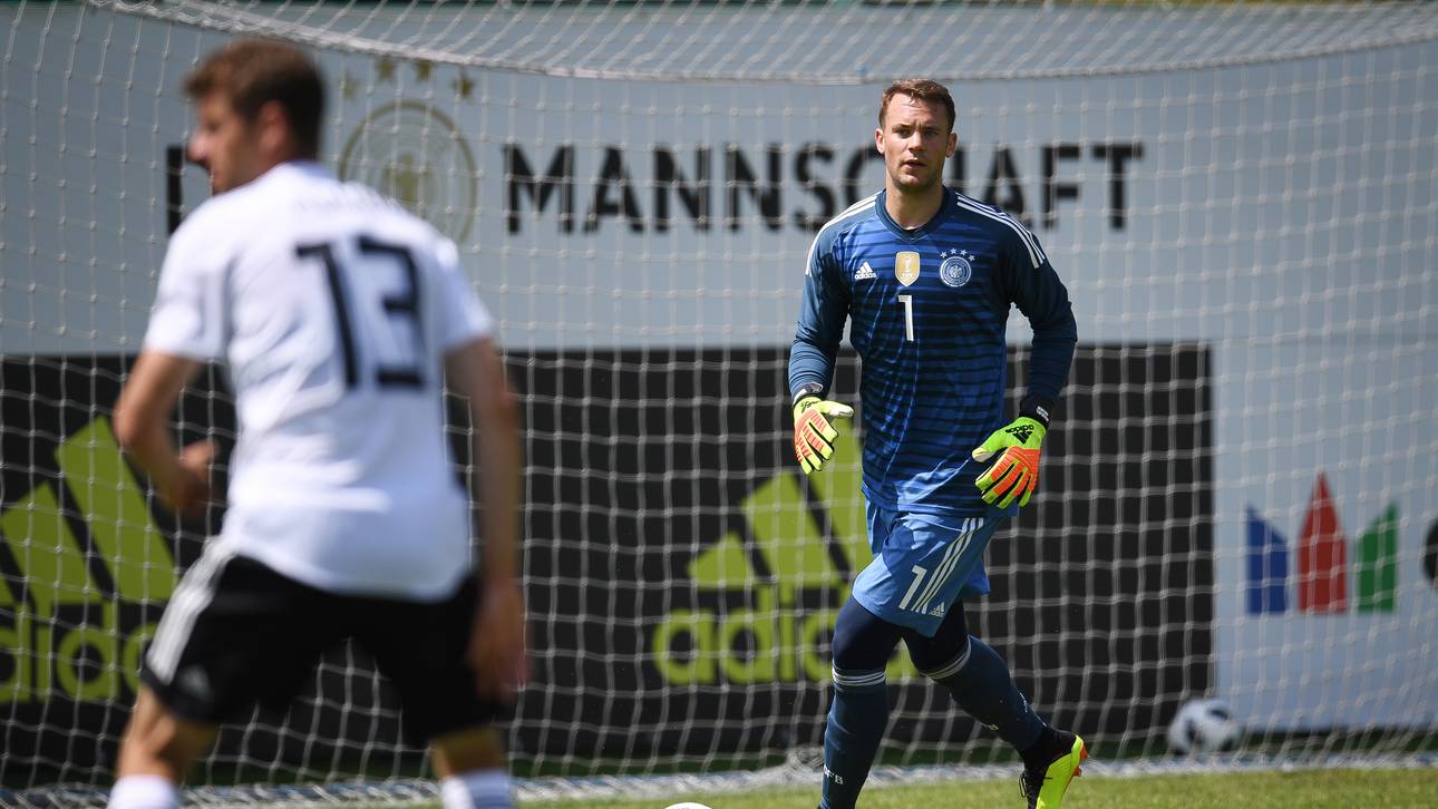Neuer hütet Tor der Junioren