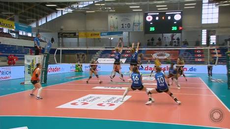 Nach zwei Niederlagen zum Auftakt steht der Dresdner SC in der Finalserie gegen Stuttgart mit dem Rücken zur Wand. Aus der Zwangslage befreiten sich die Dresdnerinnen dann eindrucksvoll.