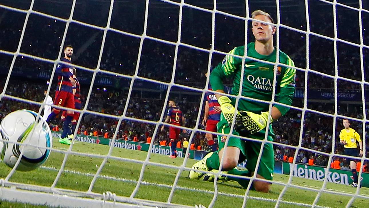 Debakel für Barca, ter Stegen düpiert